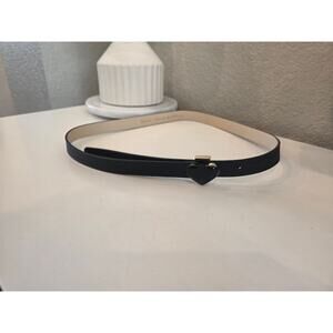 Kate Spade Black Genuine Leather Belt